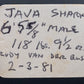 Java Shark Jaw w/DATA