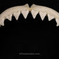 XXL Great White Shark Jaw with DATA 15'6.5" ex Dr. Gordon Hubbell