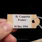 Knifetooth Dogfish Jaw with Data ex Dr.Gordon Hubbell